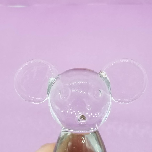 Blown Art Glass Koala Bear Paperweight Mouse BALOS - Picture 9 of 11